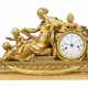 A LOUIS XVI ORMOLU MANTEL CLOCK "A LA GEOFFRIN" - photo 1