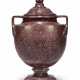 AN ITALIAN IMPERIAL PORPHYRY VASE AND COVER - фото 1