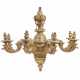 A LOUIS XIV-STYLE GILTWOOD EIGHT-LIGHT CHANDELIER - фото 1