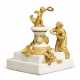 A LOUIS XVI ORMOLU AND WHITE MARBLE FIGURAL GROUP - Foto 1