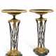 A PAIR OF DIRECTOIRE ORMOLU AND PATINATED-BRONZE TAZZE - фото 1