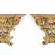 A MATCHED PAIR OF REGENCE GILTWOOD BRACKETS - Foto 1