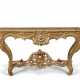 A LOUIS XV GILTWOOD CONSOLE TABLE - photo 1