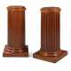 A PAIR OF NORTH EUROPEAN MAHOGANY PEDESTALS - photo 1