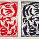 A.R. Penck. Konvolut von 2 Holzschnitten - Foto 1