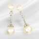 Earrings: beautiful earrings with diamonds and lar… - photo 1