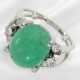 Ring: vintage Smaragd-/Brillantring von Gübelin mi… - Foto 1