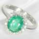 Ring: high-quality, formerly very expensive emeral… - фото 1