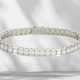 Bracelet: white gold vintage Revière bracelet with… - фото 1