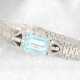 Bracelet: fancy vintage aquamarine bracelet, proba… - photo 1