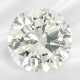 Extremely fine brilliant-cut diamond, 1ct Wesselto… - фото 1