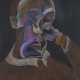 CHEMIAKIN, MIKHAIL (B. 1943) After Francis Bacon , signed, titled in Cyrillic and dated 1986. - Foto 1