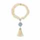 DAVID WEBB CULTURED PEARL, AQUAMARINE AND DIAMOND NECKLACE - Foto 1