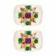 VERDURA PAIR OF MULTI-GEM AND ENAMEL `MALTESE CROSS` BRACELETS - Foto 1