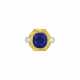 BULGARI SAPPHIRE AND DIAMOND RING - photo 1