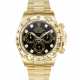 ROLEX. AN ATTRACTIVE AND COVETED 18K GOLD AND DIAMOND-SET AUTOMATIC CHRONOGRAPH WRISTWATCH WITH BRACELET - фото 1