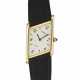 CARTIER. A RARE AND UNUSUAL 18K GOLD LIMITED EDITION ASYMMETRICAL WRISTWATCH - фото 1