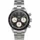 ROLEX. A RARE AND ATTRACTIVE STAINLESS STEEL CHRONOGRAPH WRISTWATCH WITH BRACELET - фото 1