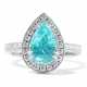 Paraiba-Turmalin-Brillant-Ring - Foto 1