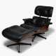 Charles & Ray Eames, Lounge Chair "670" mit Ottoman "671" - Foto 1