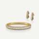 CARTIER DIAMOND BANGLE || TOGETHER WITH A PAIR OF DIAMOND EARRINGS - фото 1