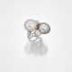 MELLERIO EARLY 20TH CENTURY NATURAL PEARL AND DIAMOND 'TOI ET MOI' RING - Foto 1