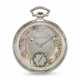 PATEK PHILIPPE, EXTREMELY RARE WHITE GOLD 'MURAT' DECORATED POCKET WATCH, WITH TWO-TONE MOTHER OF PEARL DIAL - фото 1