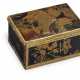 A GERMAN GOLD-MOUNTED JAPANESE LACQUER SNUFF BOX - фото 1