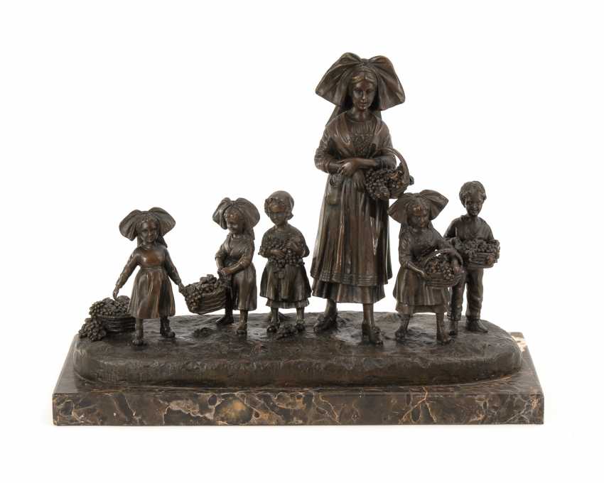 Sculpture Bronze Cheval luge en Ancien-Style Bronze Figurine Statue 25 cm