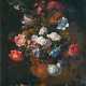 Jean-Baptiste Monnoyer ''Ein Stillleben aus Chrysanthemen, Papageientulpen und Pfingstrosen in einer Urnenvase'' - фото 1