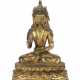 Bodhisattva Vajradhara Tibet, 17./18. Jh., Bronze vergoldet,… - photo 1