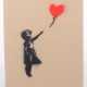 Banksy 1974. ''The Ballon Girl'', verso handschriftlich bez.… - фото 1
