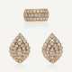 VAN CLEEF & ARPELS ENSEMBLE COMPRENANT BOUCLES D’OREILLES ET BAGUE DIAMANTS - фото 1