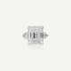 VAN CLEEF & ARPELS BAGUE DIAMANT DE 10.45 CARATS ET DIAMANTS - Foto 1