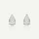 PAIRE DE BOUCLES D'OREILLES DIAMANTS DE 5.05 ET 5.03 CARATS - Foto 1