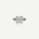 BAGUE DIAMANT DE 4.30 CARATS ET DIAMANTS - photo 1