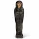 AN EGYPTIAN POLYCHROME WOOD ANTHROPOID COFFIN FOR SEUSERDEDES - фото 1
