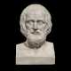 A ROMAN MARBLE HEAD OF EURIPIDES - Foto 1