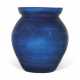A LARGE ROMAN COBALT BLUE GLASS JAR - photo 1