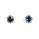 Sapphire-Diamond-Clip-on-Earrings - photo 1