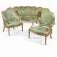 A SUITE OF GEORGE III GILTWOOD SEAT-FURNITURE - Foto 1
