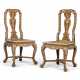 A PAIR OF ANGLO-INDIAN IVORY-INLAID PADOUK SIDE CHAIRS - фото 1