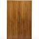 Two-door wardrobe with nickel-plated brass handles. 1935ca. Veneered wood. (115.5x190x56 cm.) (defects and losses) | | Provenance | Casa G, Milan - фото 1