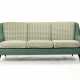 (Attributed) | Sofa. 1950s/1960s. Solid wood frame, upholstered in green and white houndstooth fabric. Shaped solid wood legs. (203x80.5x74 cm.) | | Provenance | Private collection, Cantù - Foto 1