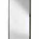 Brass mirror model "1929". 1960s. Black lacquered metal frame edged in yellow mirrored glass. Label "Fontanit" on the verso. (46x91x4.5 cm.) | | Provenance | Private collection, Cantù | | Literature | Arredamento, "Quaderni Fontana Arte", n. 2, - Foto 1