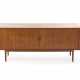 Wooden sideboard model "37". Produced by Sibast, Denmark, 1960s. Solid teak wood. (189.5x80x47 cm.) (slight defects) - photo 1