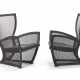 Pair of armchairs model "Privè". Produced by Alias, Italy, 1980s. Tubular steel and carbon mesh frame, hand-sewn leather cushion and edging. (80x110x86 cm.) | | Literature | G.Gramigna Design Italiano 1950-2000. Allemandi - фото 1
