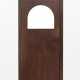 Dark wooden door with glass lunette. Dark brown bakelite handles. Milan, 1932. (102x201.5 cm.) (defects) | | Provenance | Andreani Apartment, via Monte Velino, Milan - фото 1