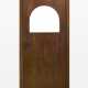 Dark wooden door with glass lunette. Dark brown bakelite handles. Milan, 1932ca. (101x201 cm.) (defects) | | Provenance | Andreani Apartment, via Monte Velino, Milan - Foto 1