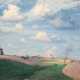 "Sommerliche Landschaft mit Windmühlen", Öl/ Platte, unsign., 34,5x44,5 cm, ungerahmt - фото 1